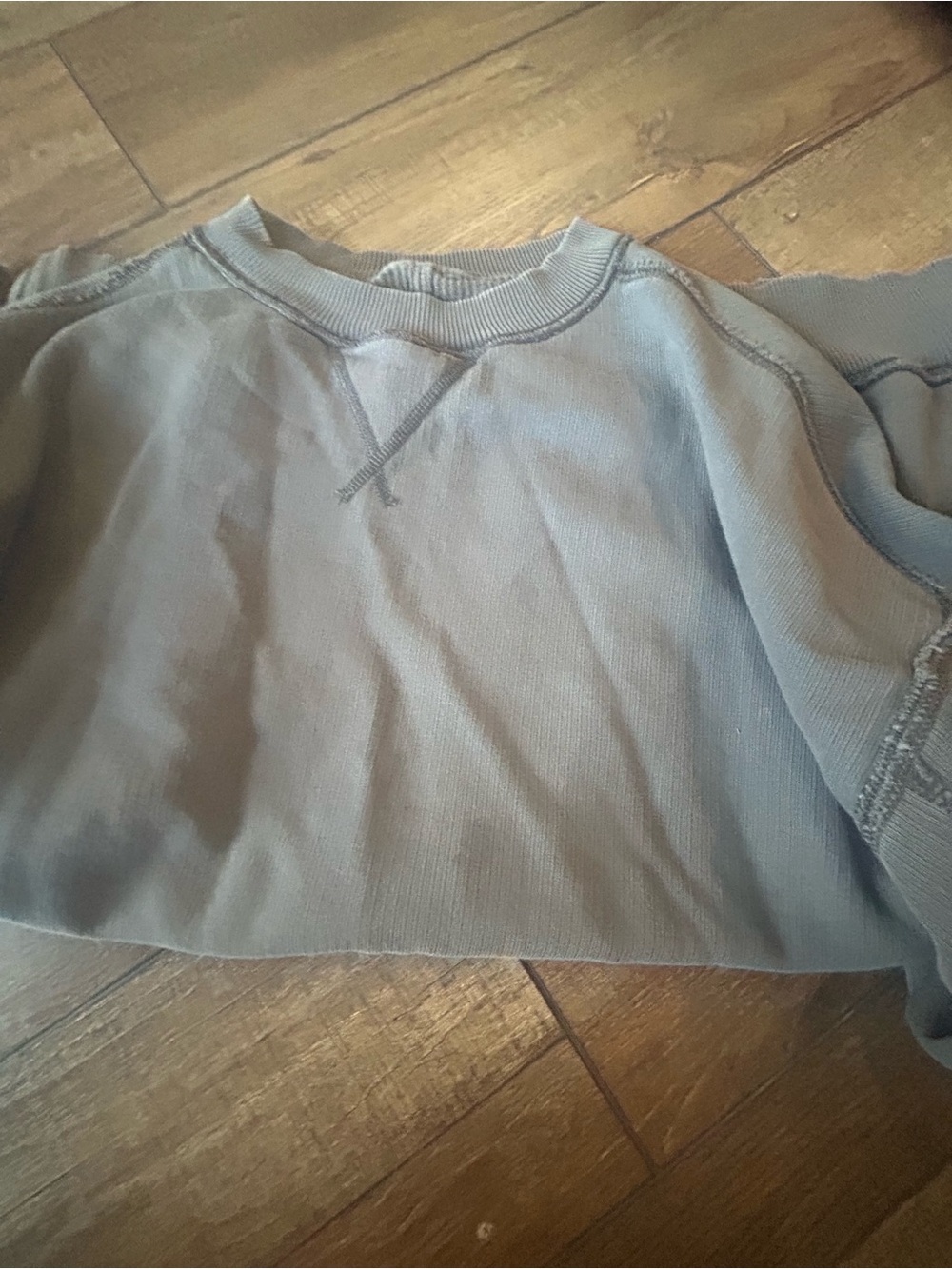 aerie Light Blue Crewneck Sweatshirt
